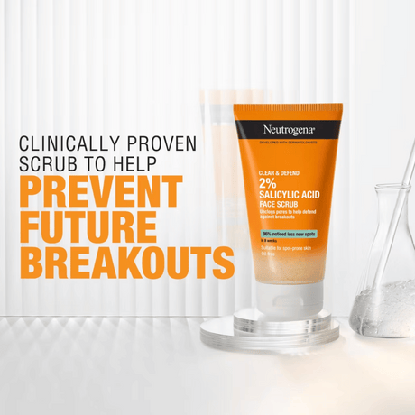 Neutrogena Clear & Defend Facial Scrub - 150ml