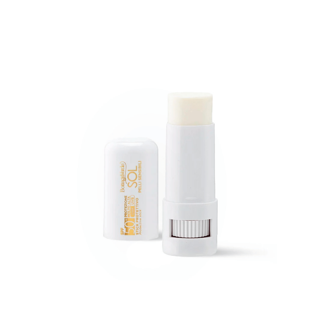 SOL PELLI SENSIBILI - PROTECTIVE STICK - BARRIER EFFECT - SPECIAL PROTECTION FOR SENSITIVE SKIN - WITH JOJOBA OIL - VERY HIGH PROTECTION SPF50+ (9 ML) - WATER RESISTANT