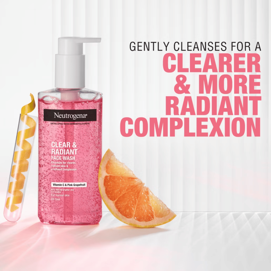 Neutrogena Refreshing Clear Pink Grapefruit Facial Wash - 200ml