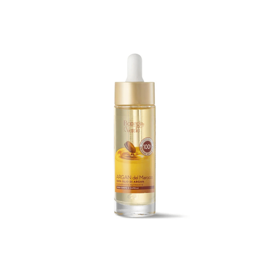 Argan Del Marocco  - 100% ARGAN OIL - REVITALIZING AND NOURISHING (30 ML) - NORMAL OR DRY SKIN