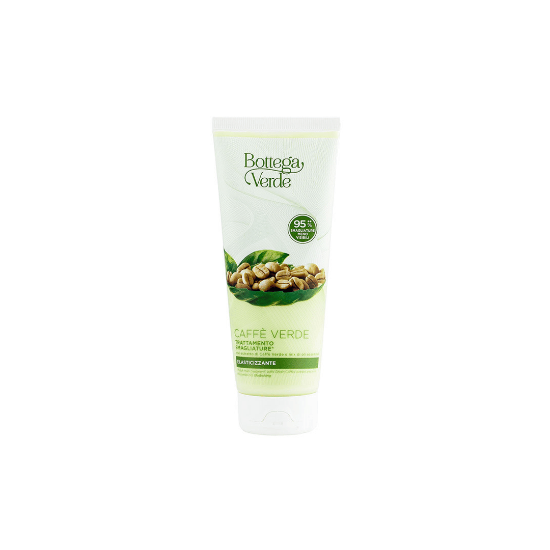 Caffe Verde - STRETCH MARKS TREATMENT - ELASTICISING - WITH GREEN COFFEE EXTRACT AND A MIX OF ESSENTIAL OILS (200 ML)