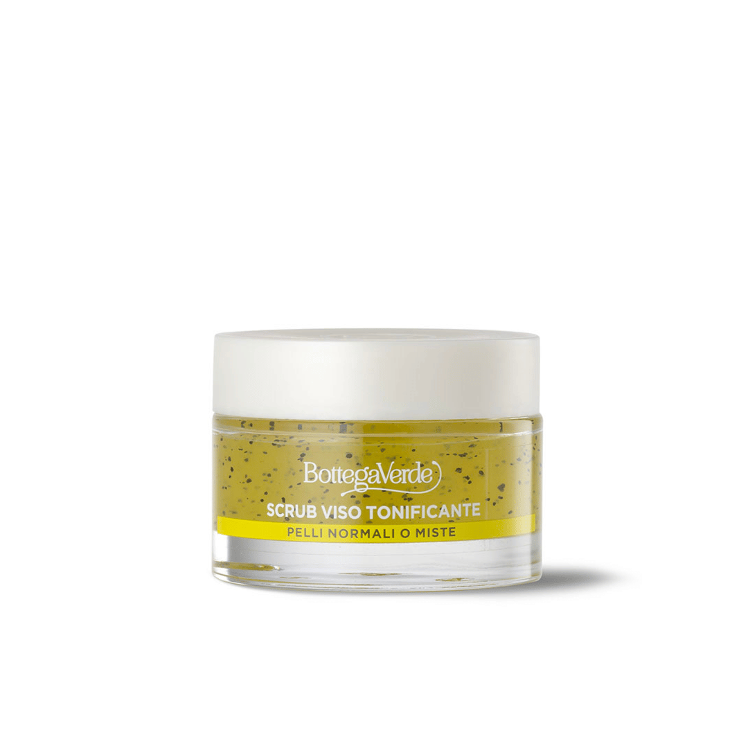 ZUCCHERI DI BELLEZZA - TONING SUGAR SCRUB - WITH CANE SUGAR AND LEMON AND GINGER EXTRACTS - EXFOLIATING AND PURIFYING - NORMAL OR COMBINATION SKIN (50 ML)