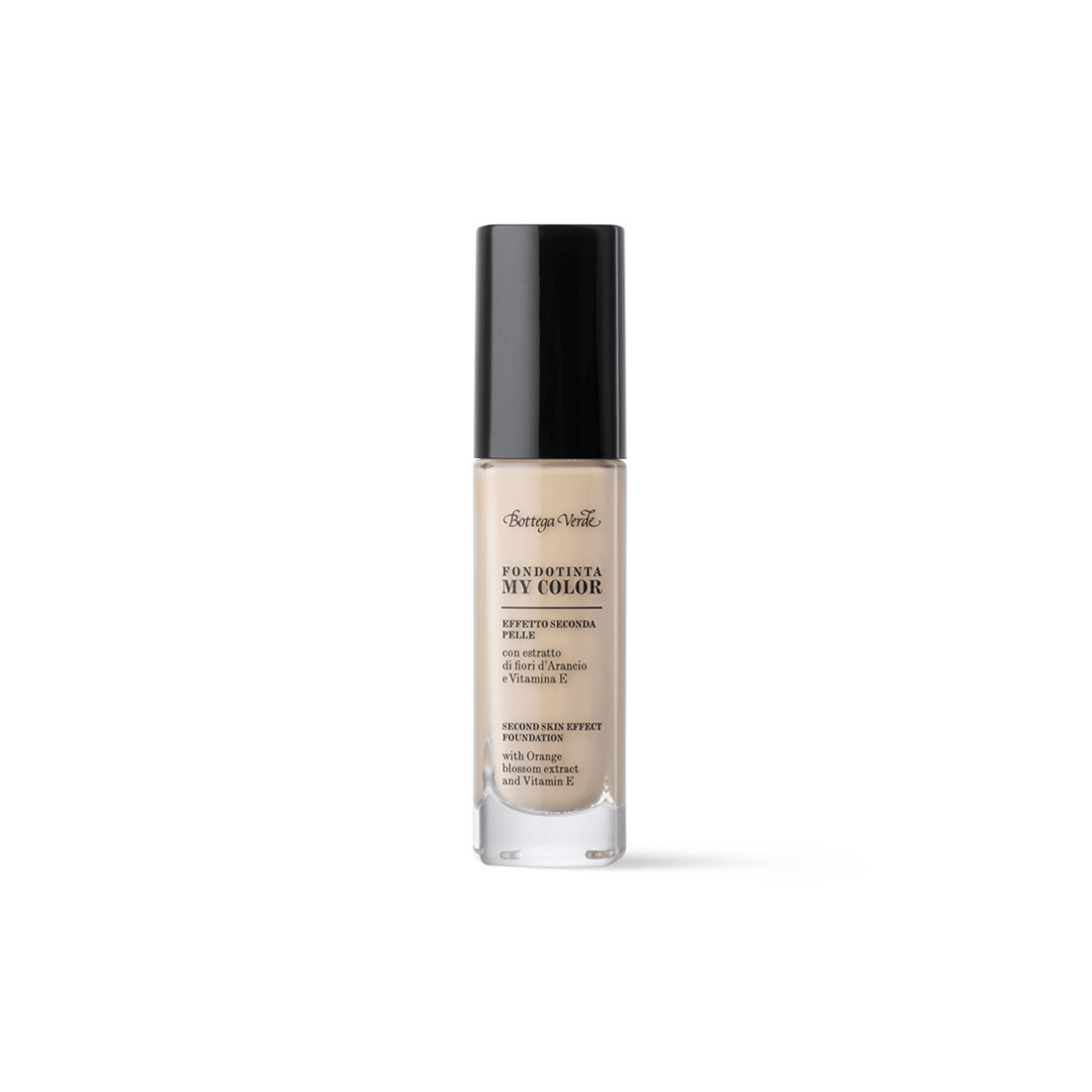 FONDOTINTA MY COLOR - SECOND SKIN EFFECT FOUNDATION - WITH ORANGE BLOSSOM EXTRACT AND VITAMIN E (30 ML)