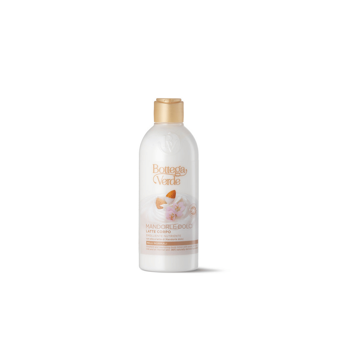 MANDORLE DOLCI - BODY LOTION - NOURISHING - WITH SWEET ALMOND MILK AND OIL (400 ML) - NORMAL SKIN