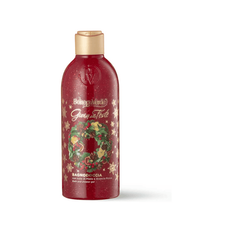 BOTTEGA VERDE - FESTIVE JOY CHEST - Contains Shower gel, body milk and placemat