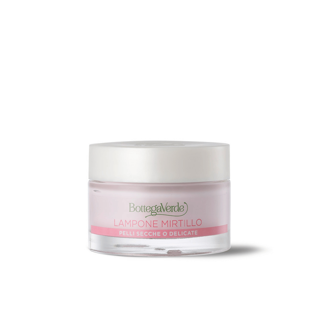 ESTRATTI DI BELLEZZA - RICH CREAM - MOISTURIZING AND PROTECTING - RASBERRY AND BLUEBERRY (50 ML) - DRY OR DELICATE SKIN