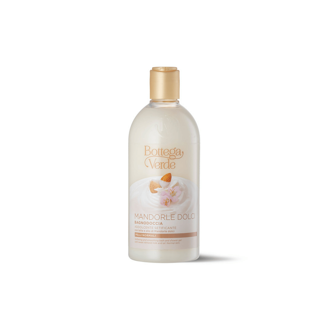 MANDORLE DOLCI - BATH AND SHOWER GEL - SOFTENING AND SMOOTHING - WITH SWEET ALMOND MILK AND OIL (400 ML) - NORMAL SKIN