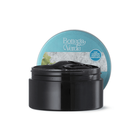 MAR MORTO - MASK AND BODY SCRUB - WITH ACTIVATED CHARCOAL, DEAD SEA MUD AND ESSENTIAL OILS (200 ML) - 3 IN 1: PURIFYING, SMOOTHING, FIRMING