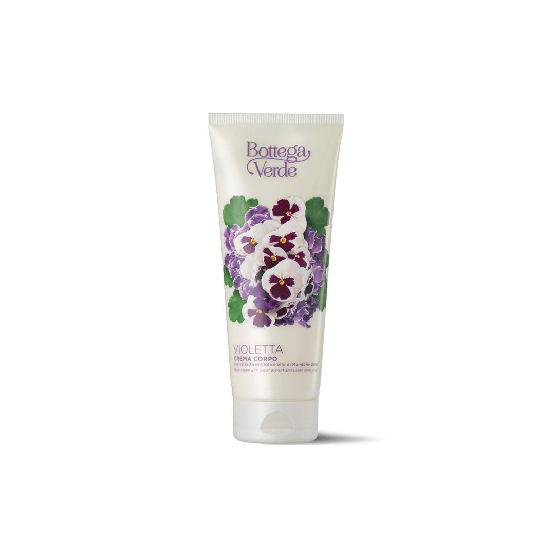 VIOLETTA - BODY CREAM WITH VIOLET EXTRACT AND SWEET ALMOND OIL (200 ML)