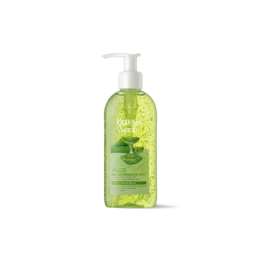 Aloe - Face Cleansing Gel - Moisturising and Soothing -  (200 ML)