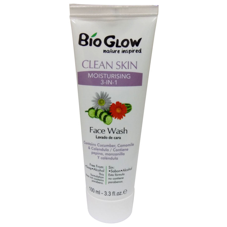 Bio Glow Moisturising 3-in-1 Face Wash 100ml