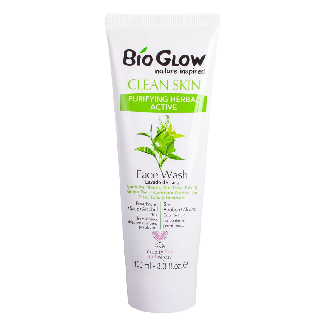 Bio Glow Purifying Herbal Active Face Wash 100ml