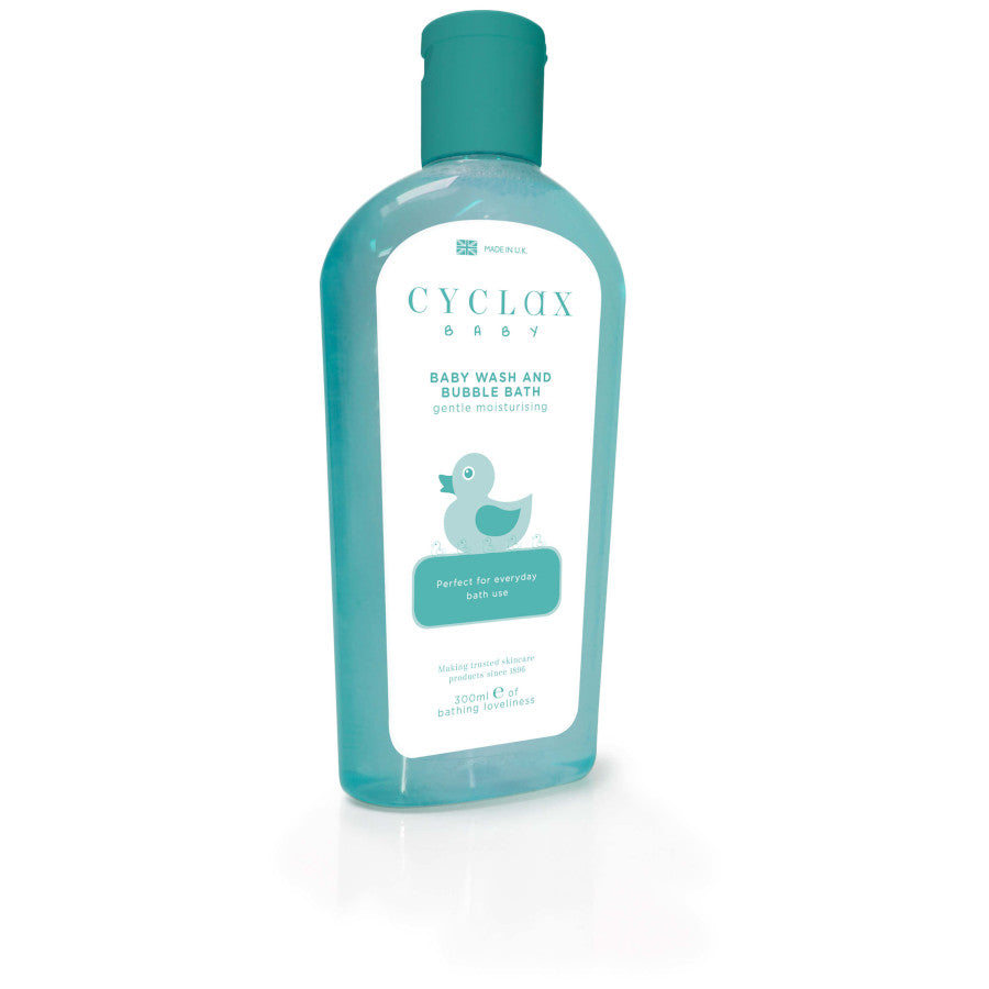 Cyclax Baby Wash & Bubble Bath - 300ml