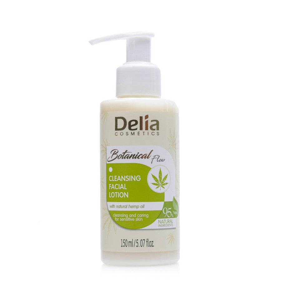 Delia Botanical Flow Cleansing Facial Lotion With Natural Hemp Oil - 150ml