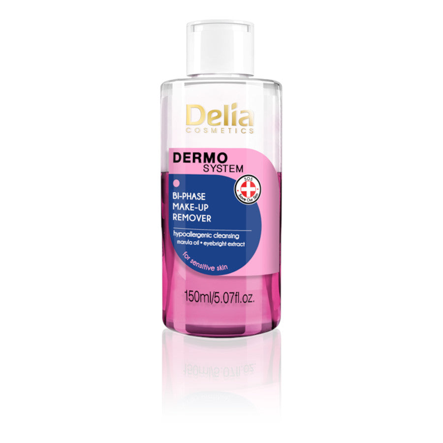 Delia Dermo System Hypoallergenic Cleansing Bi-Phase Make-Up Remover - 150ml