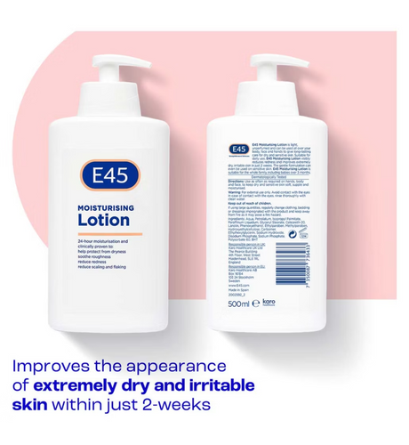 E45 Moisturising Lotion - 500ml