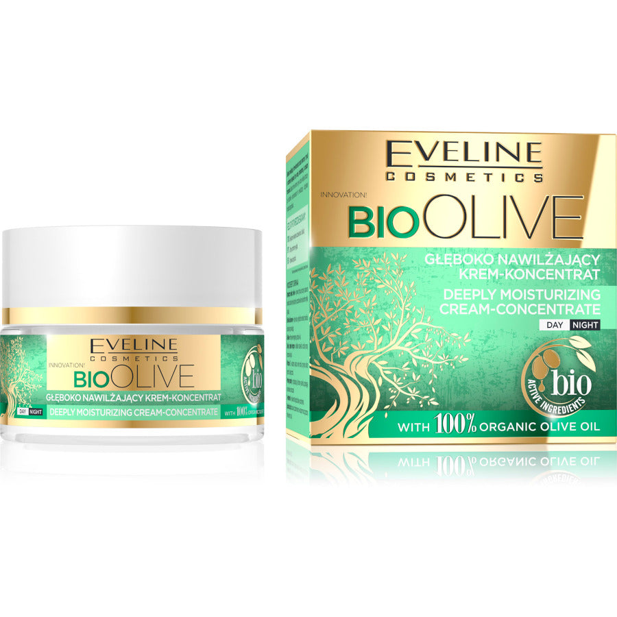 Eveline Bio Olive Deeply Moisturizing Cream-Concentrate - 50ml