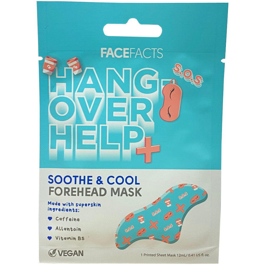 Face Facts Hang-Over Help+ Soothe & Cool Forehead Mask - 12ml