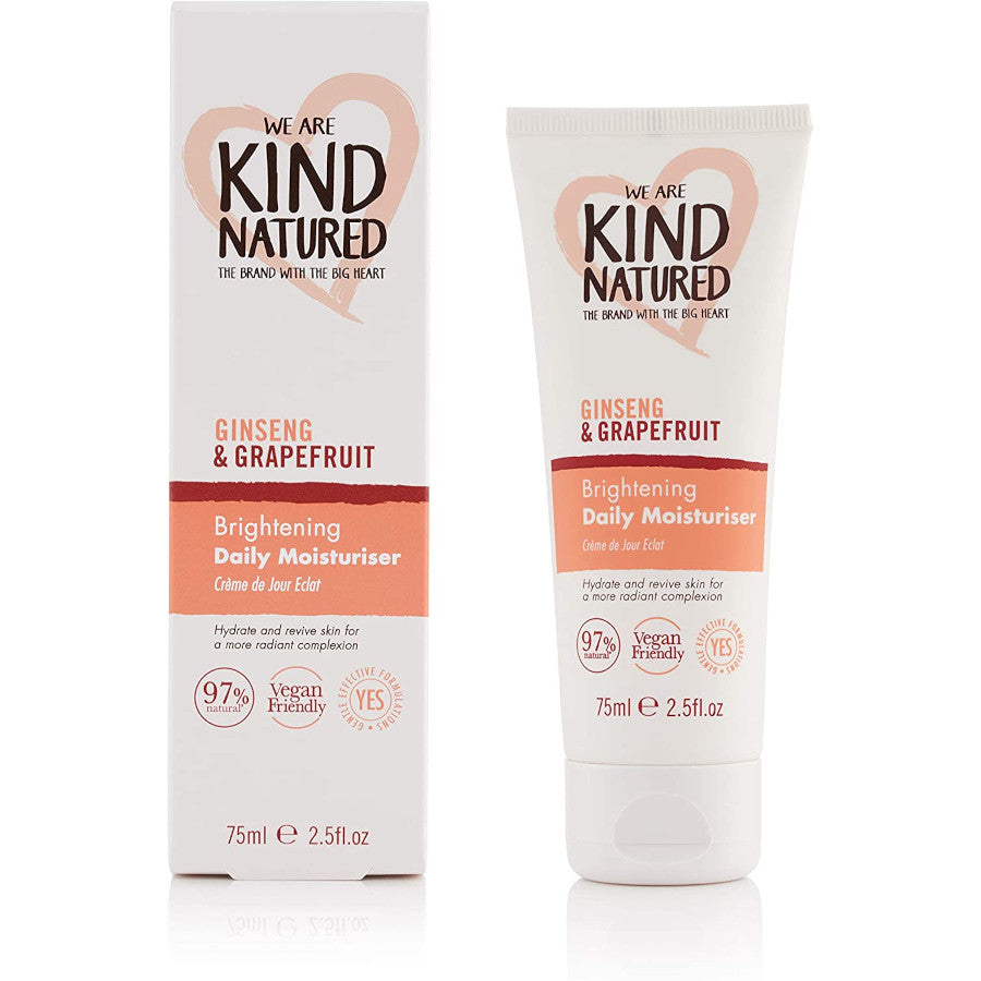 Kind Natured Ginseng & Grapefruit Brightening Daily Moisturiser - 75ml