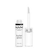 NYX Butter Lip Gloss Clear Sugar Glass - 8ml