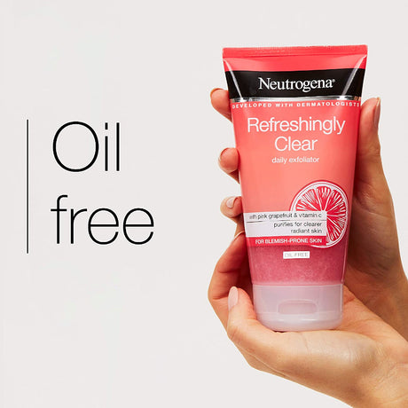 Neutrogena Refreshingly Clear Pink Grapefruit Exfol Scrub - 150ml