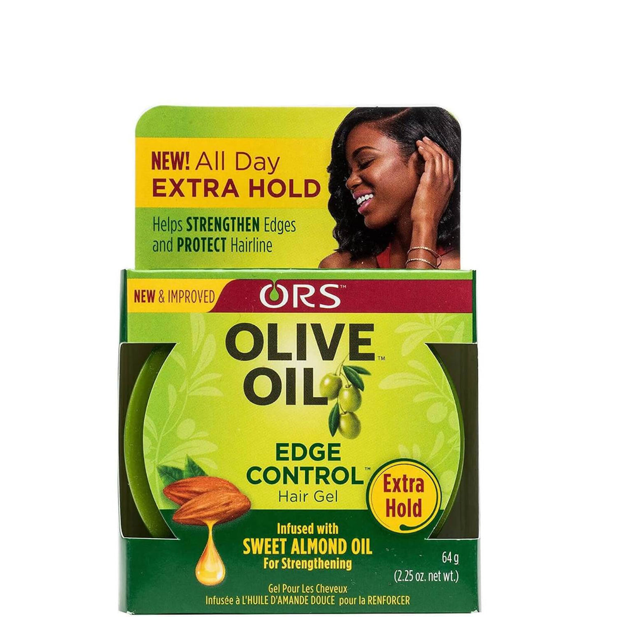 ORS Olive Oil Edge Control Hair Gel Extra Hold 64g