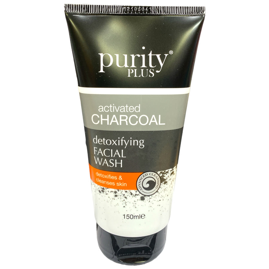 Purity Plus Activated Charcoal Detoxifying Facial Wash - 150ml