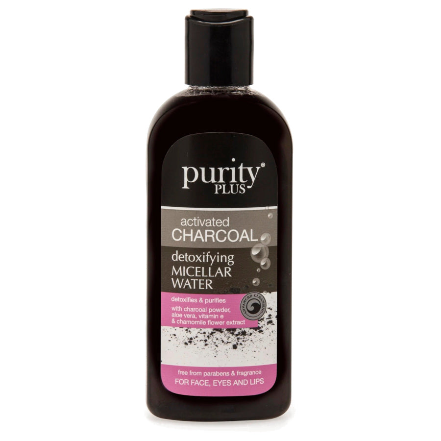 Purity Plus Activated Charcoal Detoxifying Micellar Water - 200ml