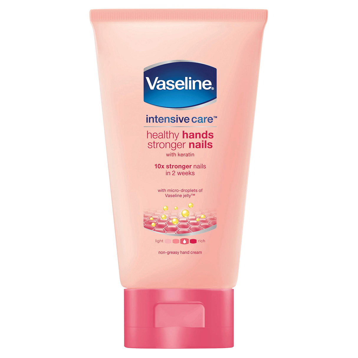 Vaseline Intensive Care Healthy Hands Stronger Nails Hand Cream - 75ml